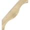 Ekena Millwork 6"W x 30"D x 34"H Funston Rough Sawn Knee Brace, Douglas Fir BRC06X30X34FST00RDF - alternate 2